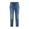 Diesel Womens/Ladies Krly Logo Elasticated Waist Wide Leg Jeans