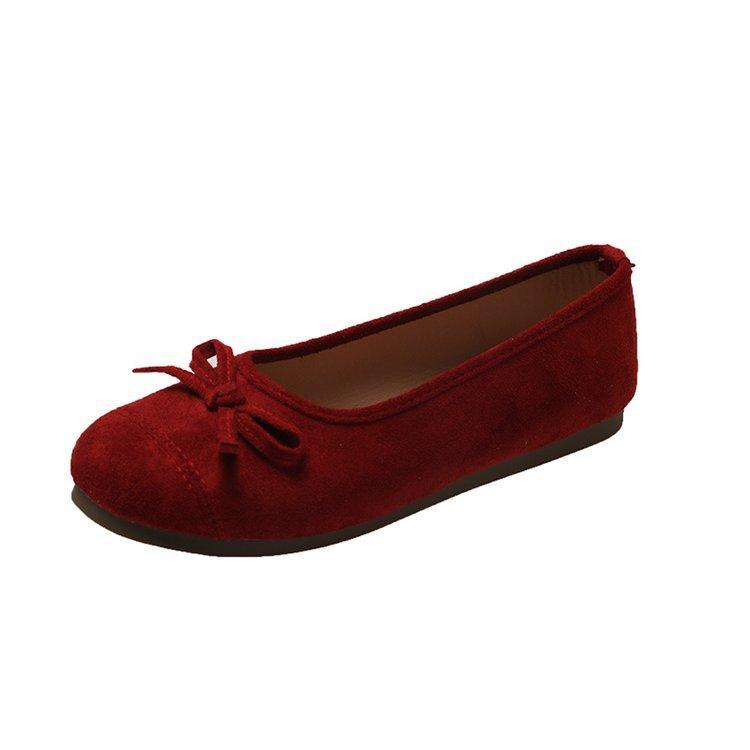 French Bow Silver Single Shoes Women's 2025 New Flat Gentle Grandma Shoes Summer Ladyshoes Candy Ballet Shoes