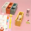 Creative Paper Tape Cutter Office Building Block Shaped Stationery Masking Tape Holder Dispenser Washi Tape Storage Office Tools