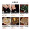 Elegant Zircon Cross Iris Flower Bracelet Women Minimalist Chic Tone Statement Jewelry