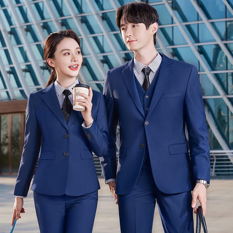 

Унисекс деловой костюм без складок 2XL