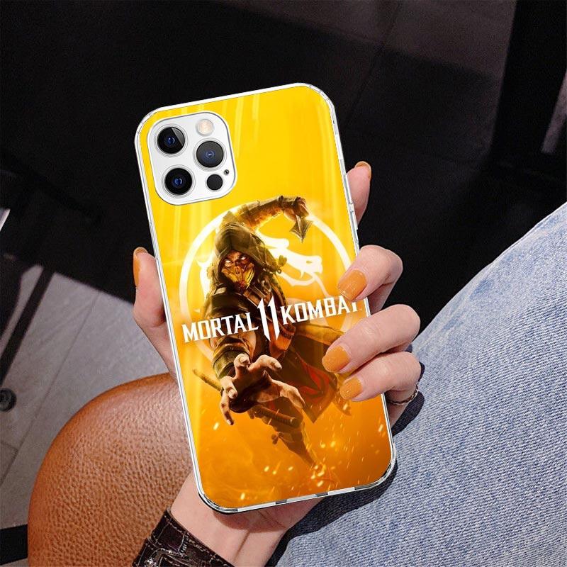 Mortal Kombat Phone Case For iPhone 17 Air 16 Pro Max 16E 15 + 14 Plus 11 12 13 Mini 7 8 SE Gift Print Cover Fundas 17 Air 16 Pr