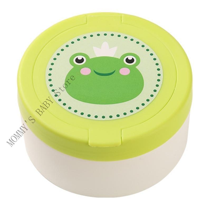 H3CD Infant Powder Dispenser with Lovely Designs Baby Powder Box for Easy Use & Fun
