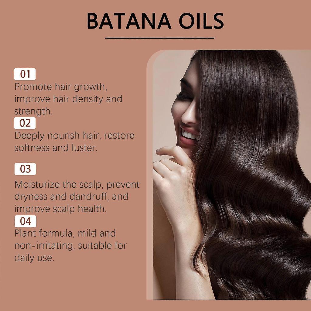 Hair care oil repairs dry and frizzy hair, moisturizes the scalp and softens it, daily massage hair care oil 40ml