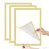 Matte Finish Magnetic Photo Frame PVC Photo Display Frame  Bulletin Board