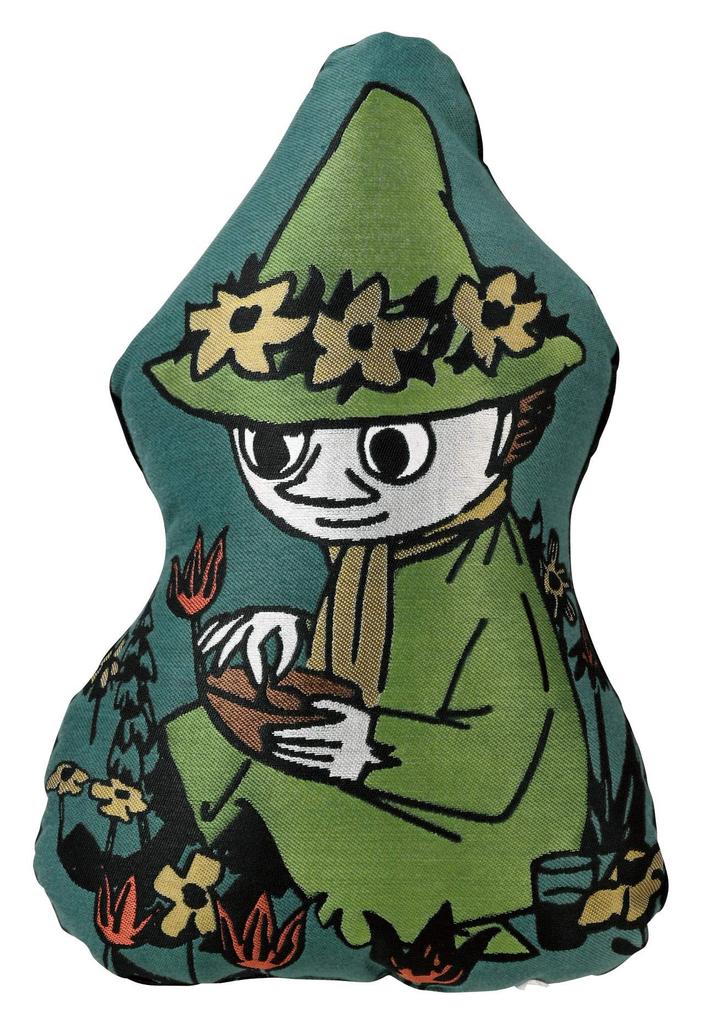 Marushin Cushion MOOMIN Resting Gobelin Weave 1445021300 Die-cut