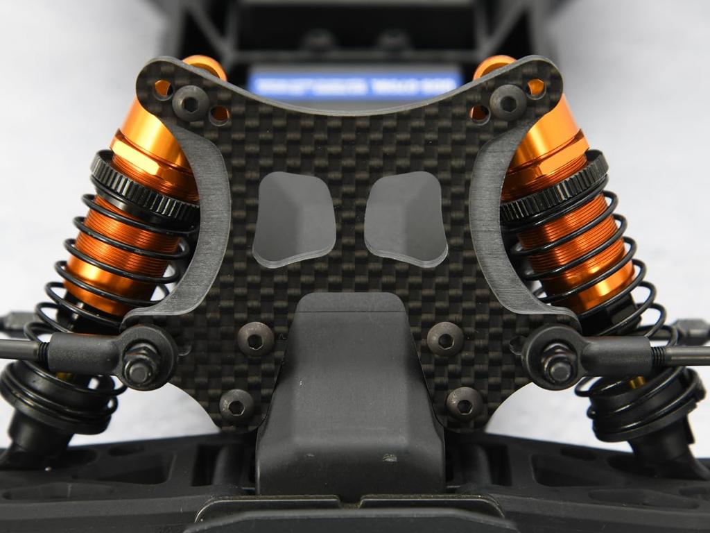 G-Force Carbon-graphite Front Damper Stay (GENOVA) Radio Control Parts, Official Japanese Product, GOP147