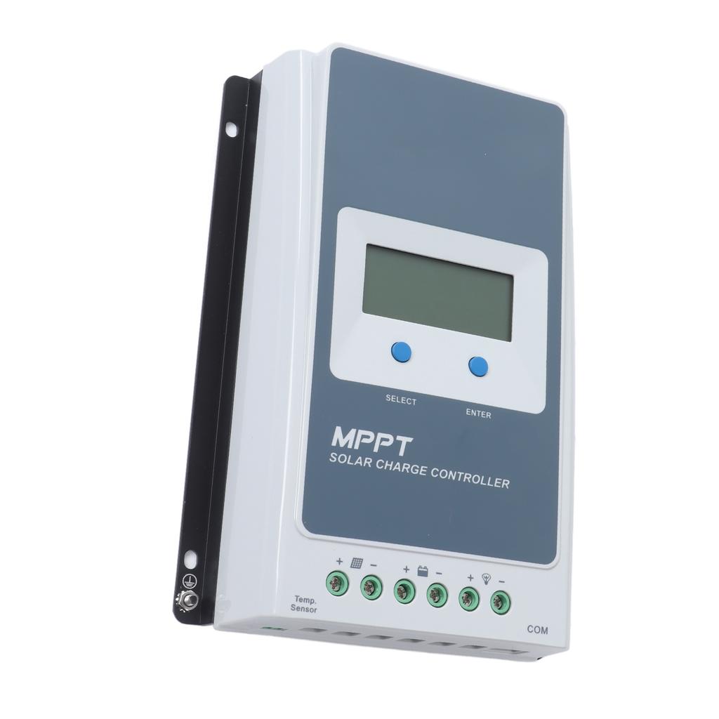 MPPT Solar Charge Controller 20A 12V 24V Negative Grounded Regulator for Lithium Batteries