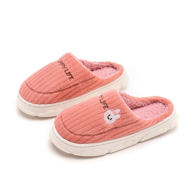 Qidashun's new special home cotton slippers, winter non-slip platform shoes, home thermal cotton mops