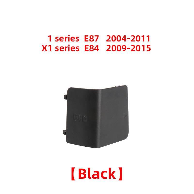 Car Interior Kick Panel Cap LHD Left OBD Plug Cover Trim For BMW 1 Series X1 E84 E87 3 Series E90 E91 E92 E93 F25 X3 F26 X4 E66