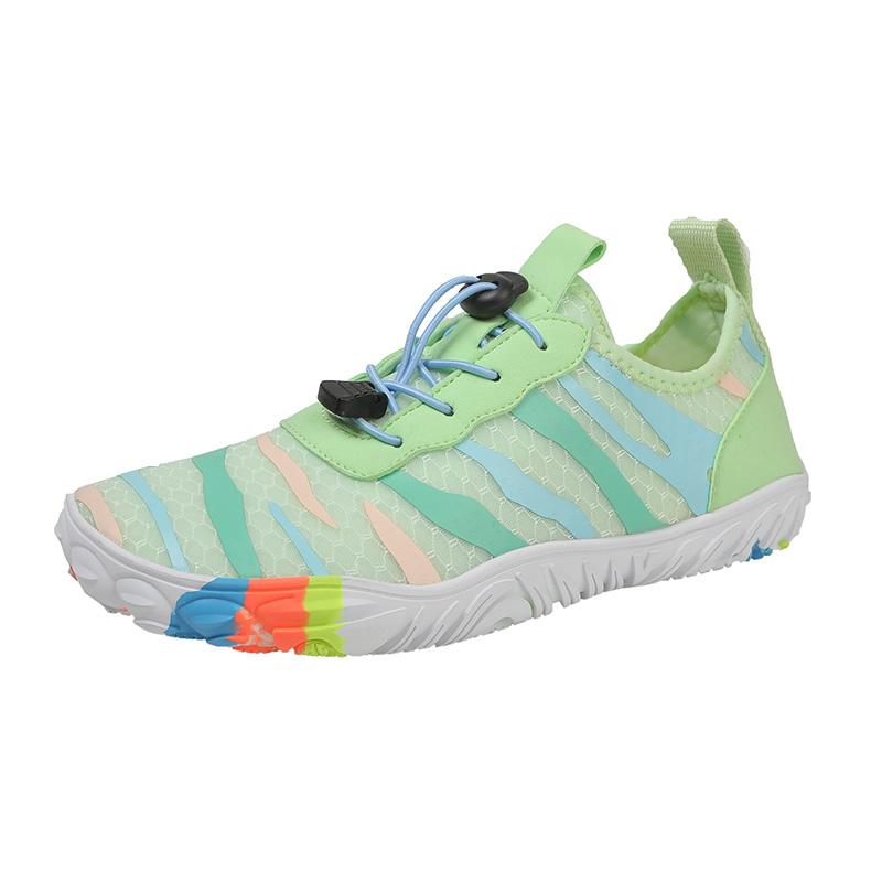 Outdoor Beach Men's Water Shoes Fashion Green Breathable Anti-slip Barefoot Sneakers Men Indoor Sports Elastic Yoga Shoes Women