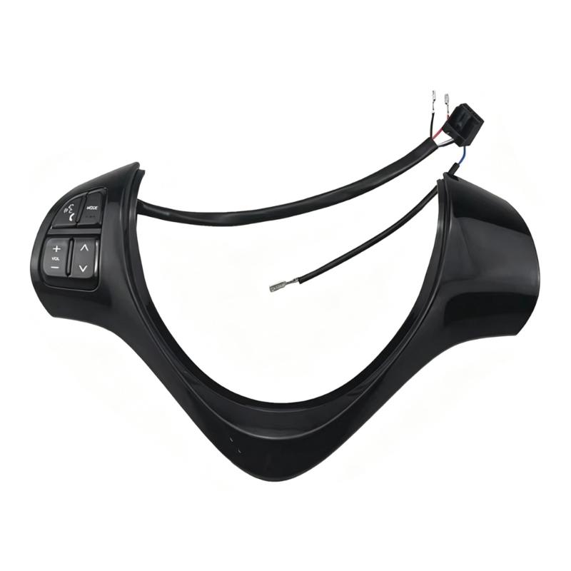 Car Steering Wheel Button Trim Panel Assembly, ABS Housing for 660CC 2009-2016 Overseas Model Fitment Service Part Use