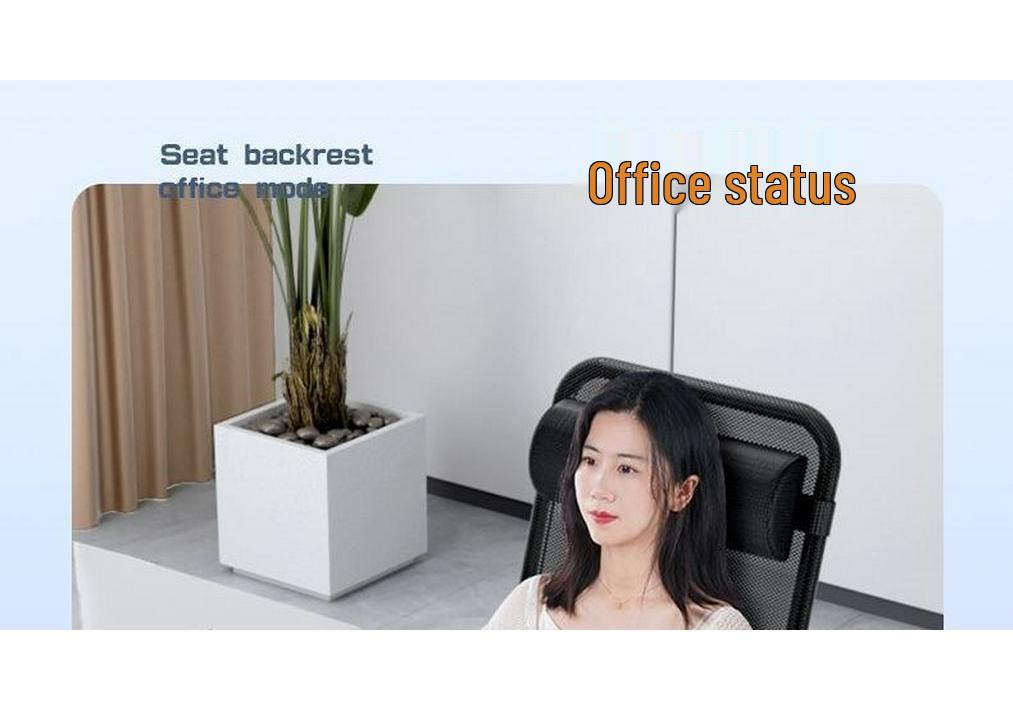 Foldable Office Recliner Chair - Thickened Design for Sitting, Lying, and Napping at Home or Office.