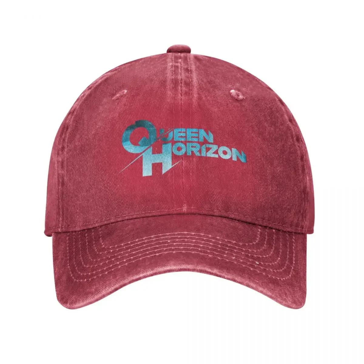Queen Horizon Blue Baseball Cap Rave Hip Hop Visor fishing hat Unisexs Womens