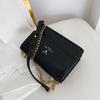 Bag women's new 2025 fashion Korean version shoulder bag simple design messenger bag chain women's bag ins small square bag