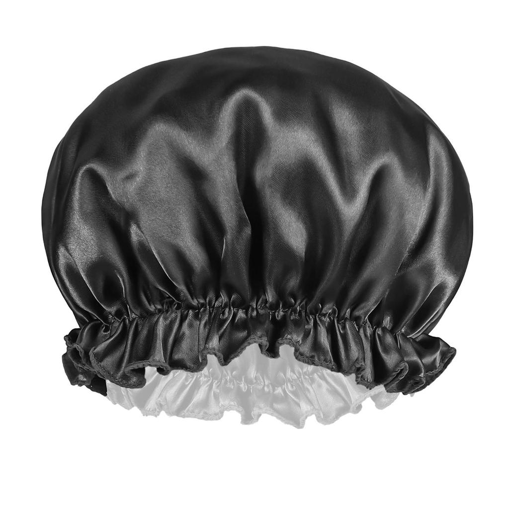 Satin Sovmössa för Kvinnor - Enkel Huvudbonad för Hemma, Bad, Efter Förlossning eller Cellgiftsbehandling