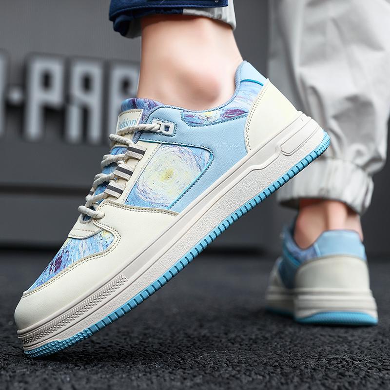 Men’s Jogging Sports Shoes Casual Street Style Running Sneakers Students Large Plus Size Skate Boarding Shoes