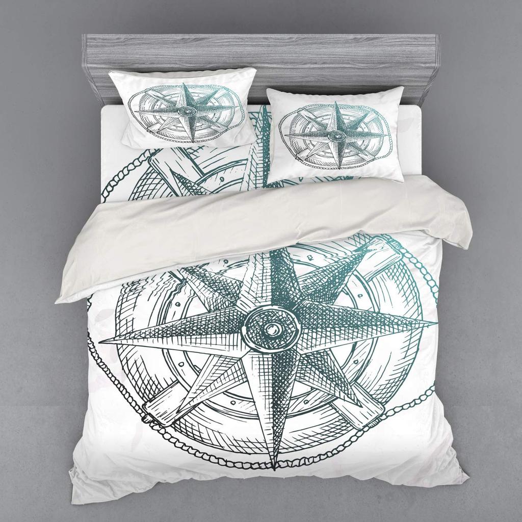 Steering Wheel Duvet Cover For Adults Queen Quilt Covers Lightweight Down Bedroom Decor 2 Pillowcases 1 Duvet Cover No Comforter