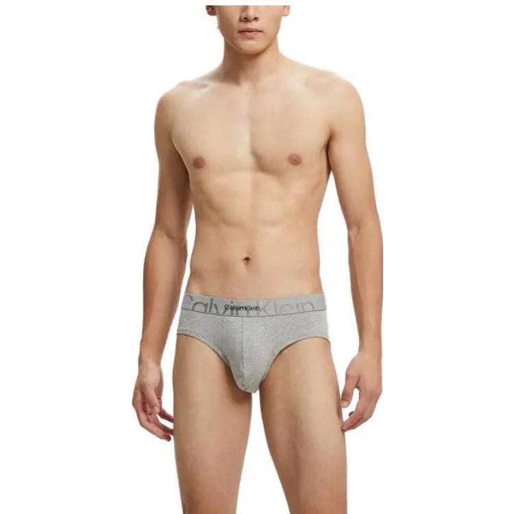 CALVIN KLEIN Briefs Men's 1 Pack Gray (Unisex) Briefs NB3298 P7A