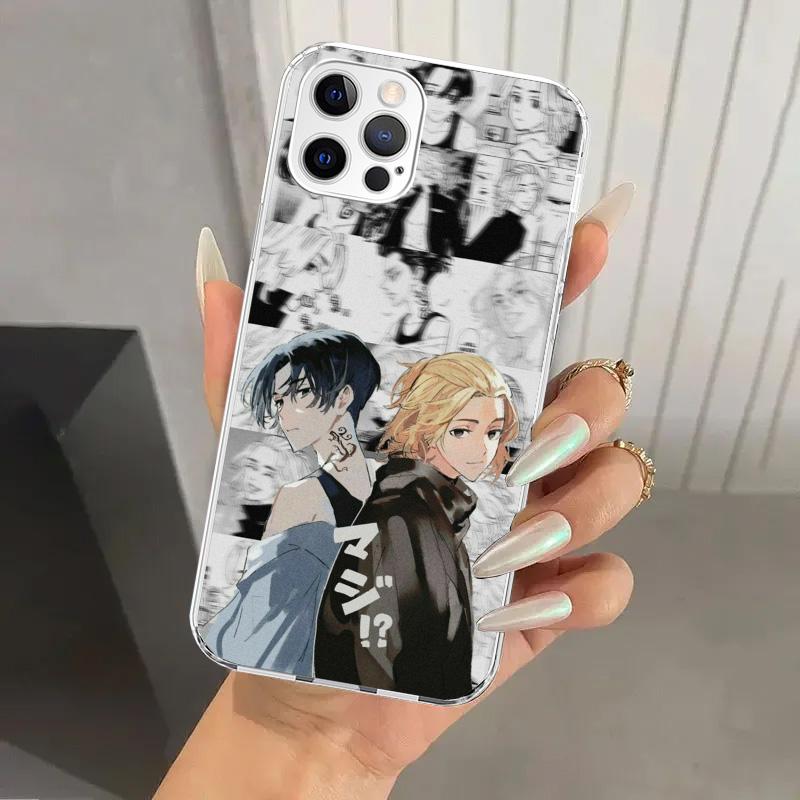 Anime Tokyo Aevengers Phone Case for Iphone 17 Air 16 15 Plus 14 13 Mini 12 11 Pro Max 16E 7 8 SE 2020 Soft Funda Print Shell 16