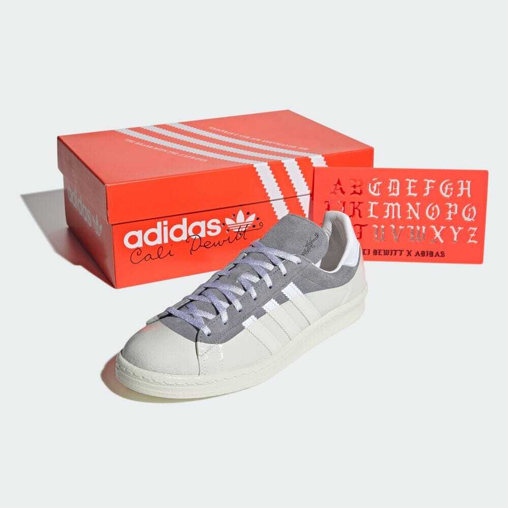 IG3137 Cali DeWitt Adidas Originals Campus 80as Grey (Men's)