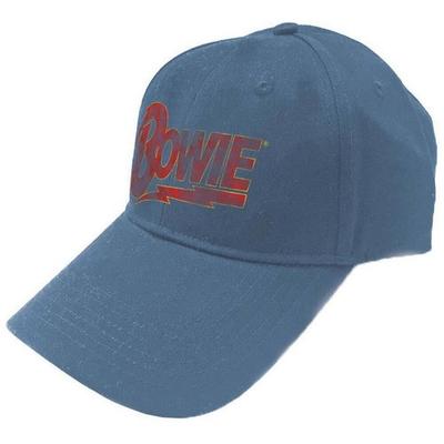 David Bowie Unisex-Baseballkappe mit Flash-Logo für Erwachsene