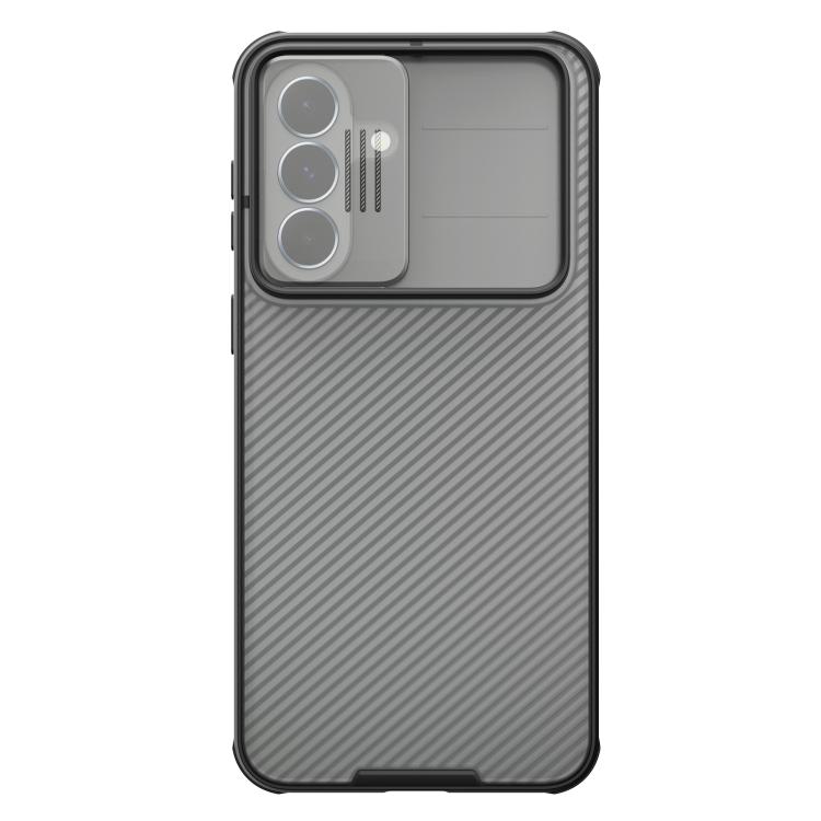 Black Mirror Pro Series Camshield Sliding Lens Cover Full‑Wrap PC Phone Case For Samsung Galaxy A37 5G