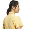 Golf CLIMACOOL Body Mapping Polo Shirt for Tangerine [Adidas Golf] Short-Sleeve Women, Semi-Ice
