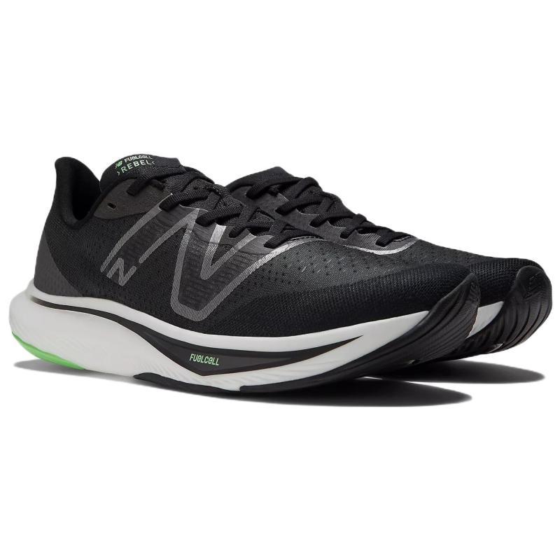 New Balance FuelCell Rebel V3 'Black Vibrant Spring' Sneakers MFCXMB3