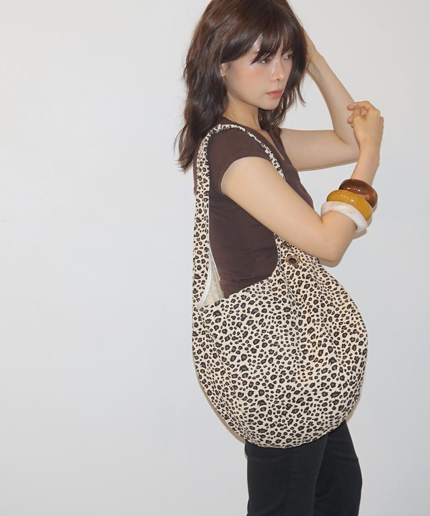 Salbol Fig Leopard Bag [Beige]