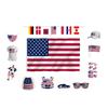 2026 US, Canada and Mexico World Cup Fan Party Supplies Set Mexico Flag Cover Cover Drawstring Bag