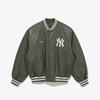 New Era Mlb New York Yankees Nylon Stadium Jacket Sage Green 14742036