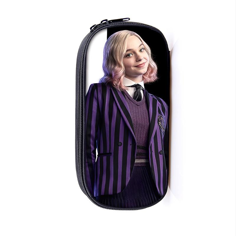 Addams The Addams Family Pencil Case Large Capacity Kid Student Gift