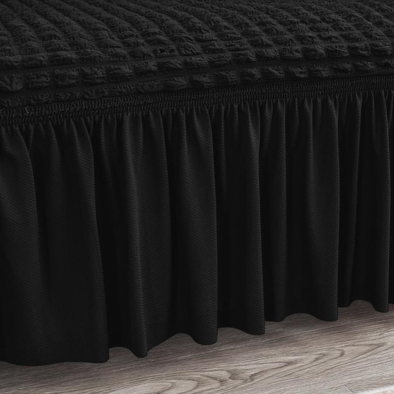 1/2/3/4-Sitzer-Seersucker-Sofabezug, hochelastischer Couchbezug, dicker Ecksofaschutz, elastische Eckcouchbezüge