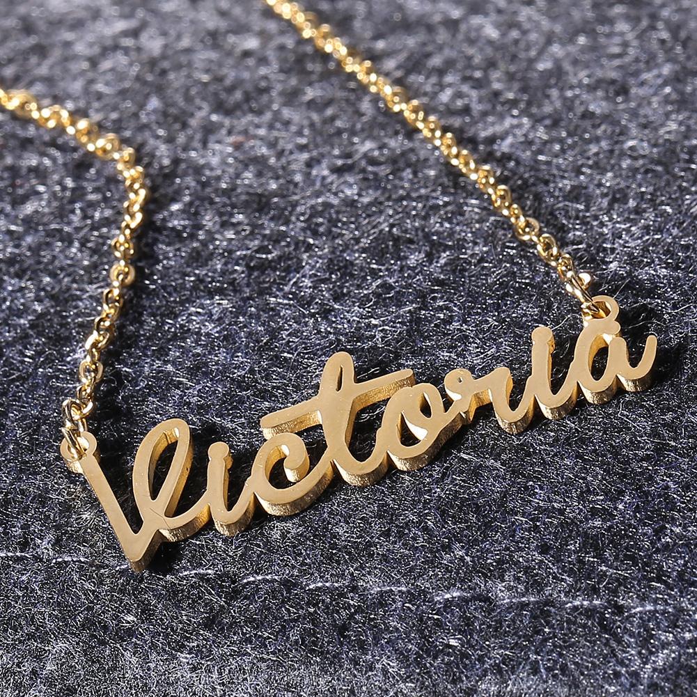 Buy Women Custom Name Pendant Chain 