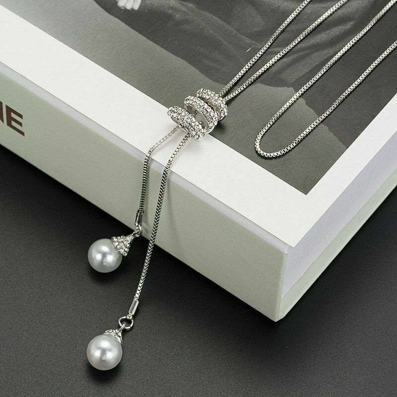 Necklace Jewelry Women's Jewelry Pearl Necklace Stacking High-end Necklace Light Luxury Niche Accessories