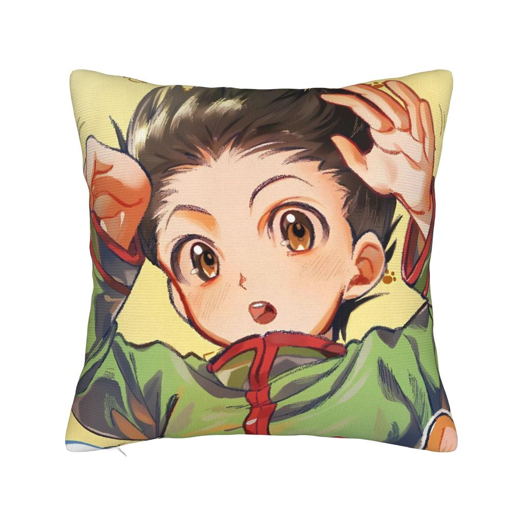 Pillow Cover Anime Gon Morden Pillow Case For Sofa Bedroom Home Decor Pillowcases