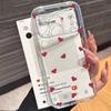 Case for Xiaomi Redmi Note 15 14 13 Pro 5G 12 14 4G 11 12 13 14 15 Pro Plus 5G 12S Cover Clear Colorful Wave Point Love Heart