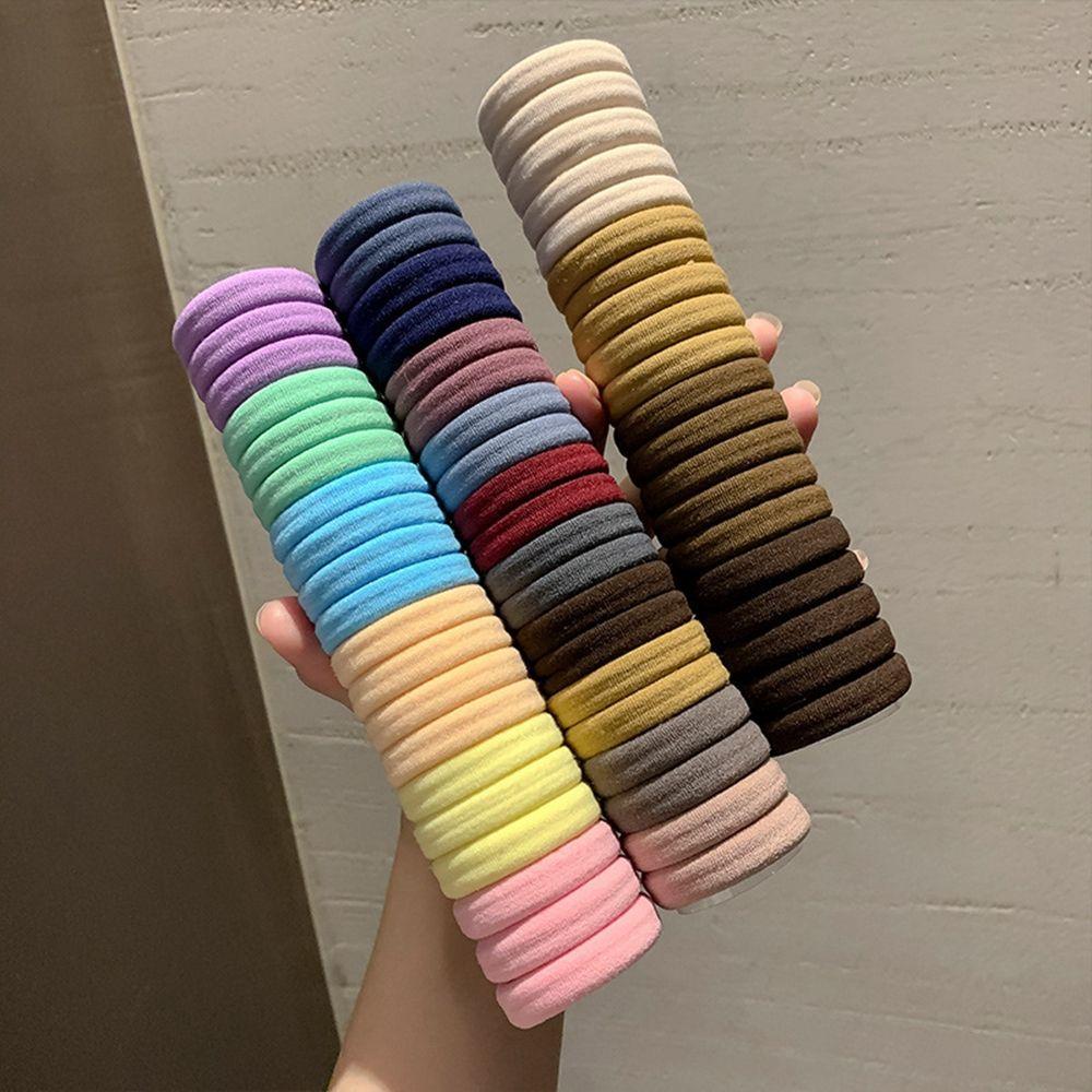 Holder Women Cloth Female Hair Ties Elastic Head Rope Korean Style Rubber Band Basic Hair Rope