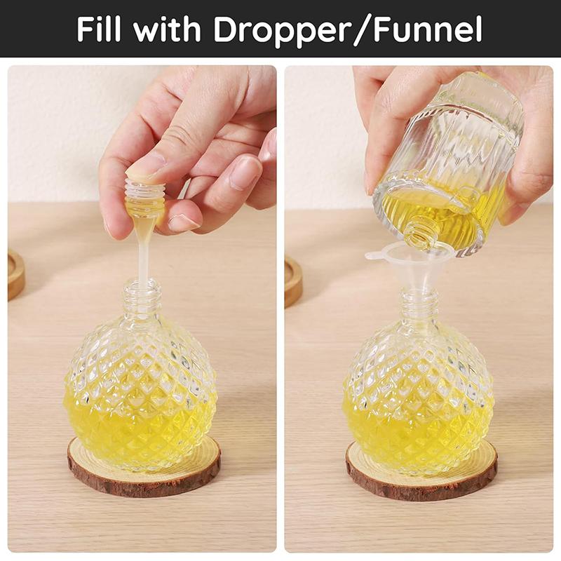 12Pcs/Set Perfume Refill Tools Set Plastic Diffuser Syringe Straw Dropper Funnel Spray Dispensing Required Cosmetic Tools