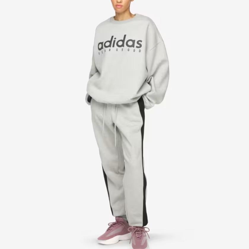 Adidas X Fear Of God Athletics Loose Fit Color Block Lace-Up Sports Pants Unisex bottoms KC6457