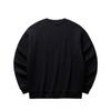 Anta Fleece Trendy Casual Sports Pullover Hoodie Unisex hoodies Black 972618704N-5