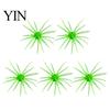 Freshwater Fish Lures 5Pcs Bionic Sea Urchin Lure, 4cm/0.5g, 7cm/1.6g, 9cm/2.8g, 11cm/8.7g Floating Soft Baits Set Artificial Bait, Fuzzy Lure