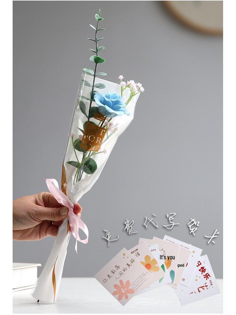 Handmade Ceramic Rose Bouquet - Valentine's Day Gift & Home Decor