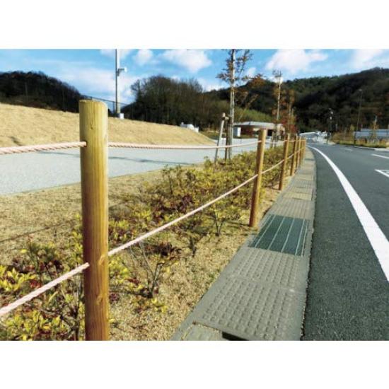 TRUSCO Hemp 12 x R1220A Rope, Brown, 20m, 3-Strand Type,