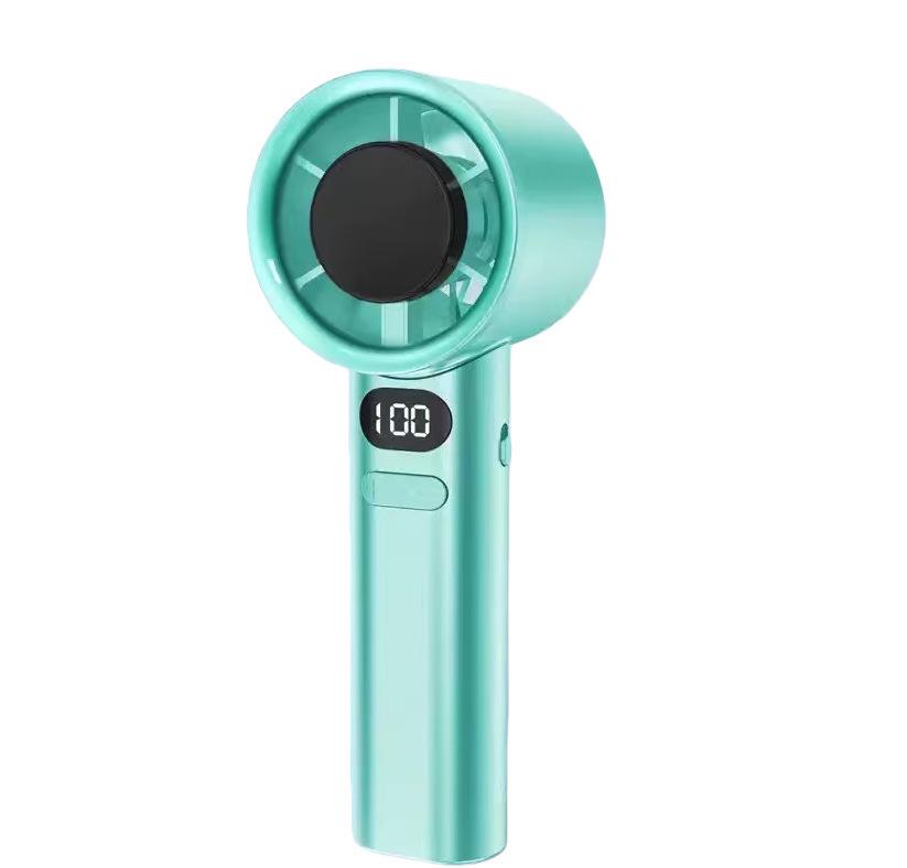 M11 Handheld Mini Fan with LED & Spray – Portable Cooling for Outdoors 22x19 cm