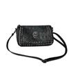 New Casual Women's Bag with Retro Style Skull Single Shoulder Diagonal Cross Bag for Women