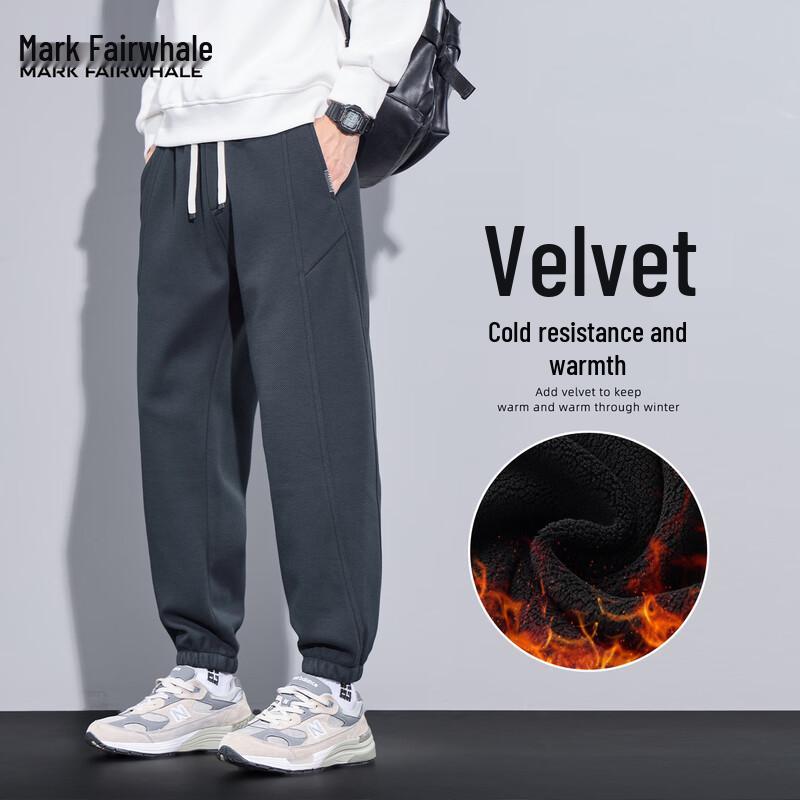 

Mark Fairwhale Men s Thermal Fleece Jogger Pants L