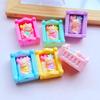 6pcs New Mixed Cute Mini Simulated Crib Flat Back Cabochon Crafts Clothing DIY Scrapbooking Accessories