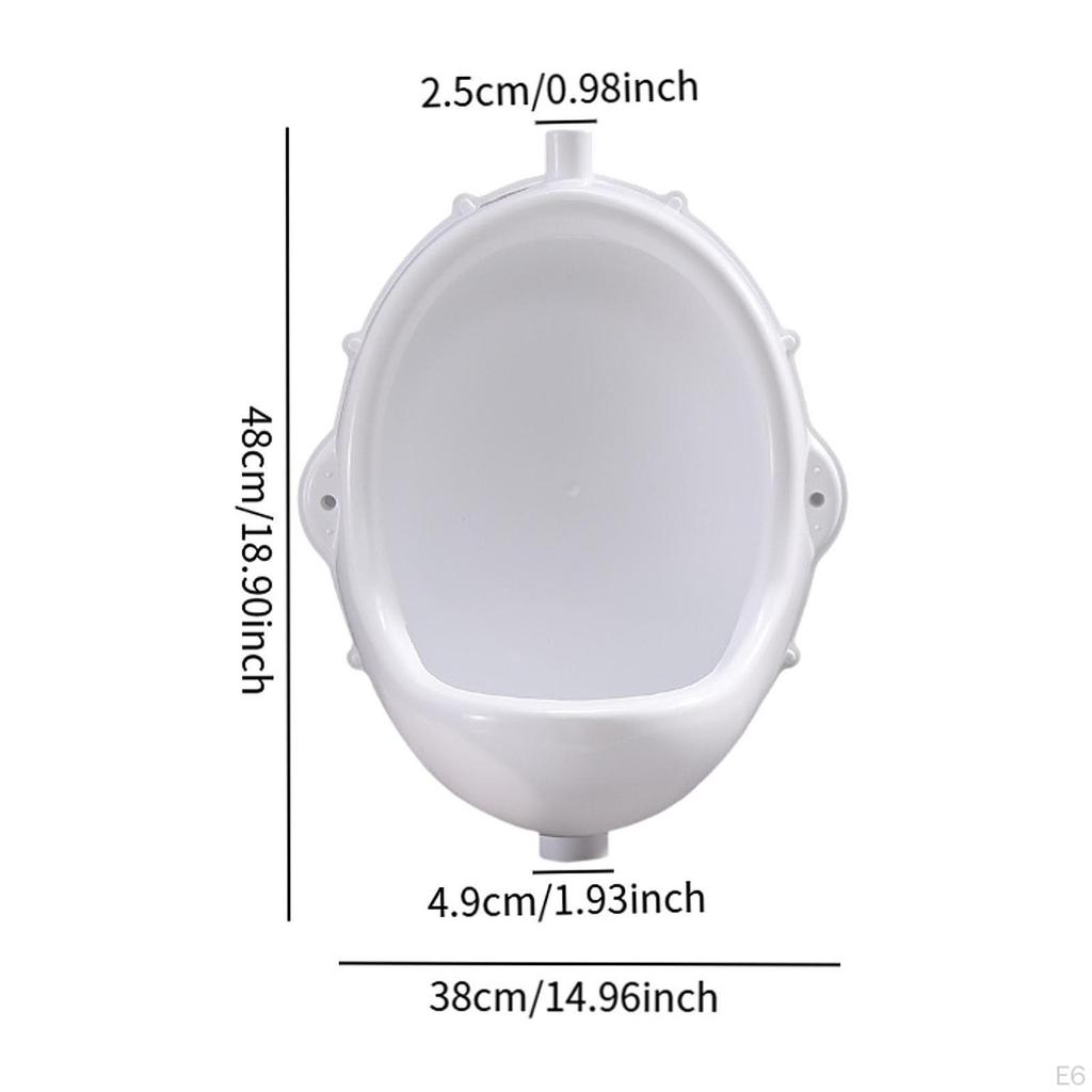 Wandmontage Herrenurinale Umsteller Einfache Installation Hohe Effizienz Badezimmer Toilette Pinkel-Training